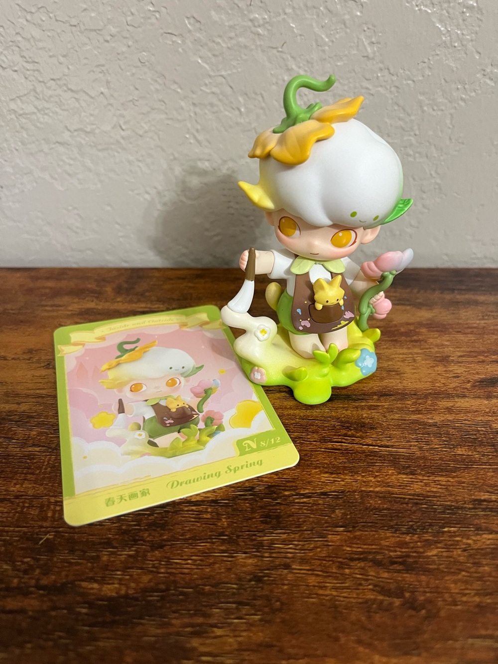 Dimoo Weaving Wonders Series Confirmed Blind Box Figure Art Toys-Drawing Spring